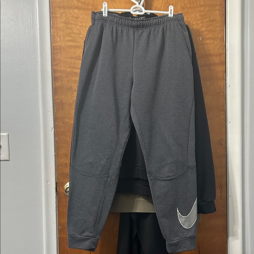 Nike Gray Sweatpants Relaxed Fit Joggers